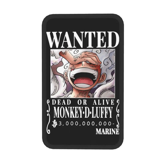Copribracciolo One Piece - Poster ricercato Luffy "Vivo o morto" (3 miliardi)