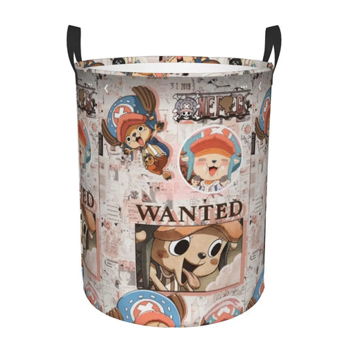 Panier de Rangement One Piece - Affiche Wanted Monkey D. Luffy