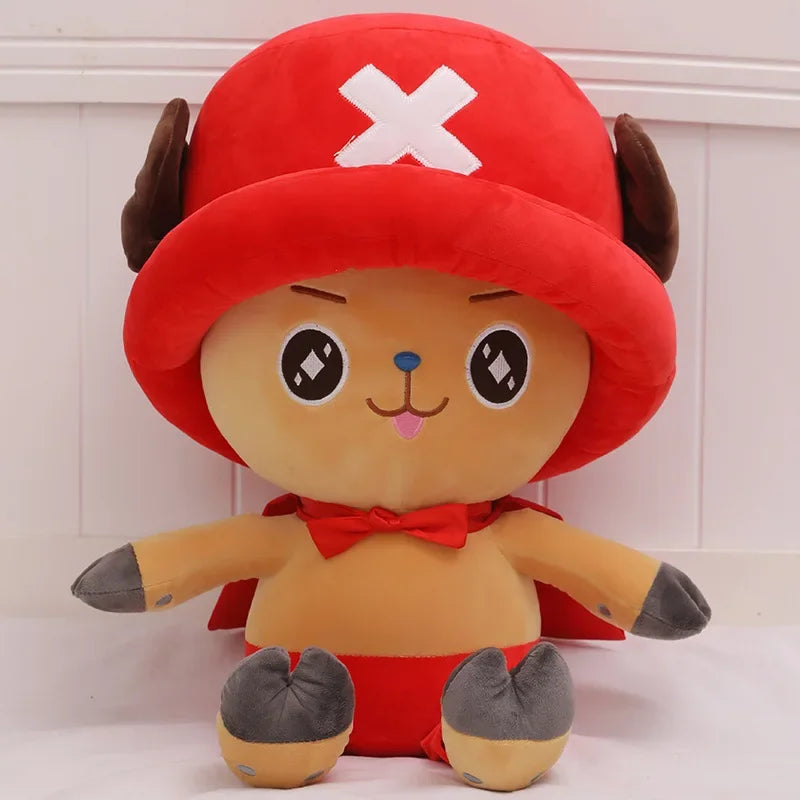 Peluche Chopper - Versione con abito classico e cappello rosso
