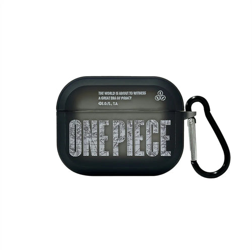 Estuche para AirPods de One Piece: logotipo oficial minimalista