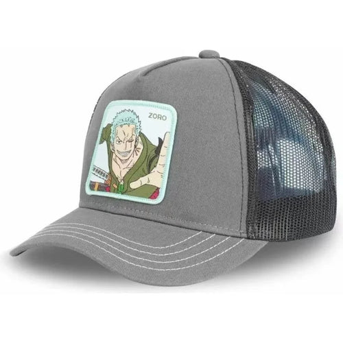 Cappellino da camionista One Piece - Zoro Grigio