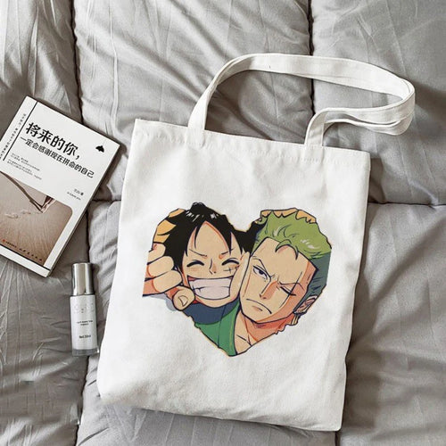 Sac Tote Bag One Piece – Duo Luffy & Zoro