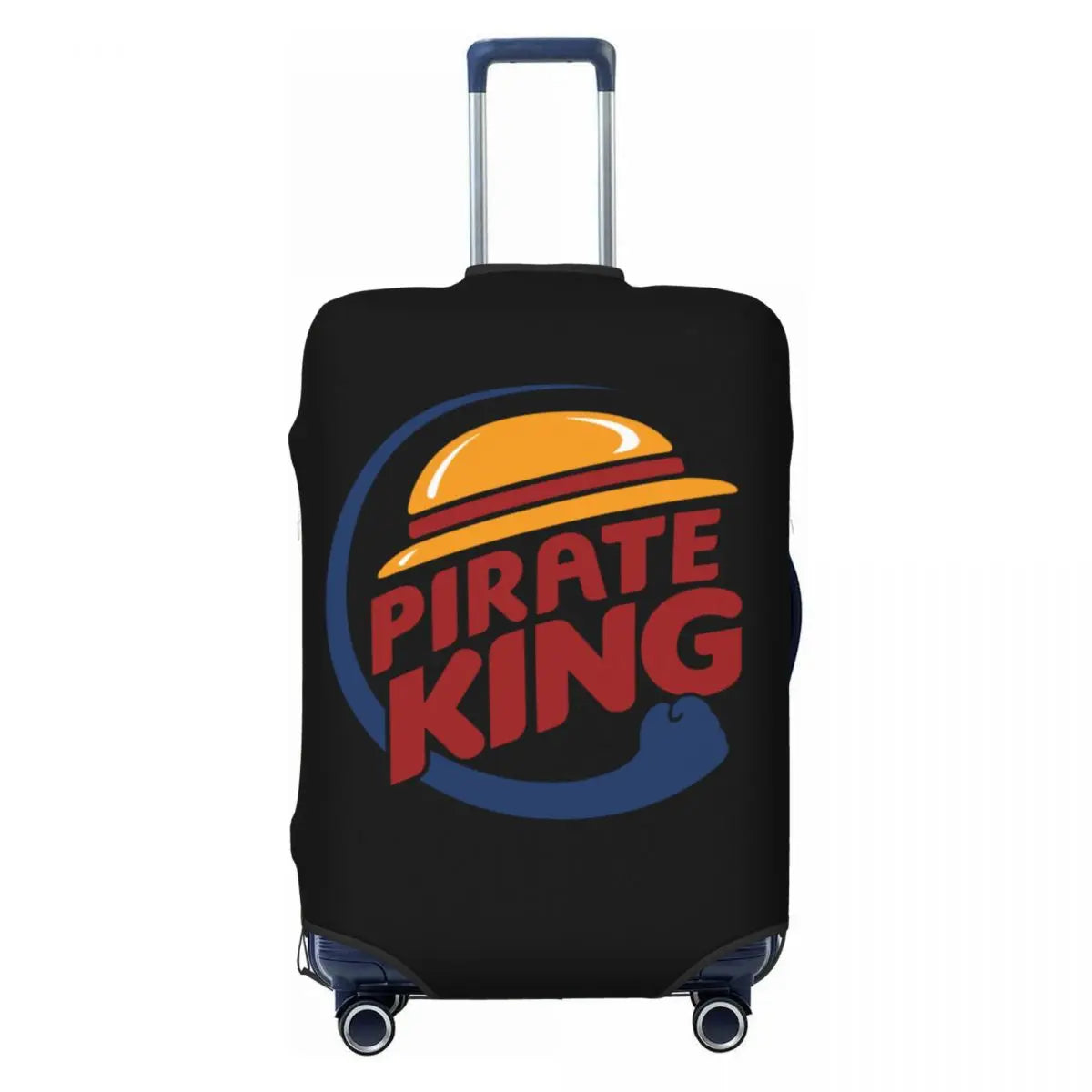 Custodia per valigia One Piece - Scritta "PIRATE KING" (stile logo)