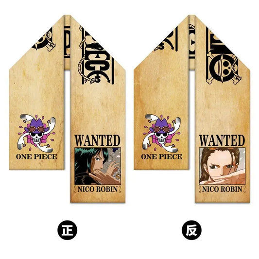 Écharpe One Piece – Wanted Nico Robin Élégance