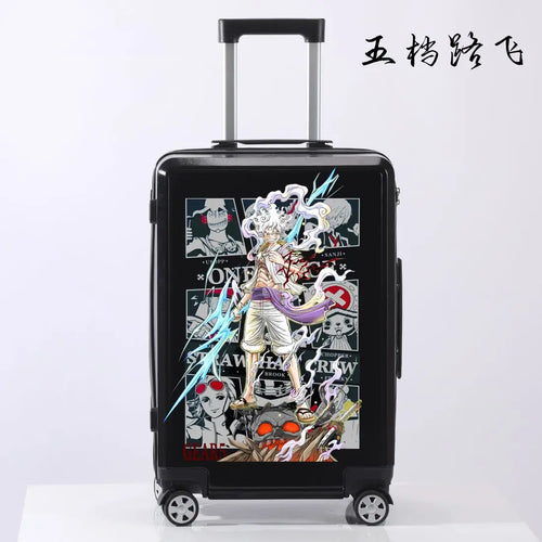 Valise One Piece - Luffy Gear 5 Éveil Nika (Noir)