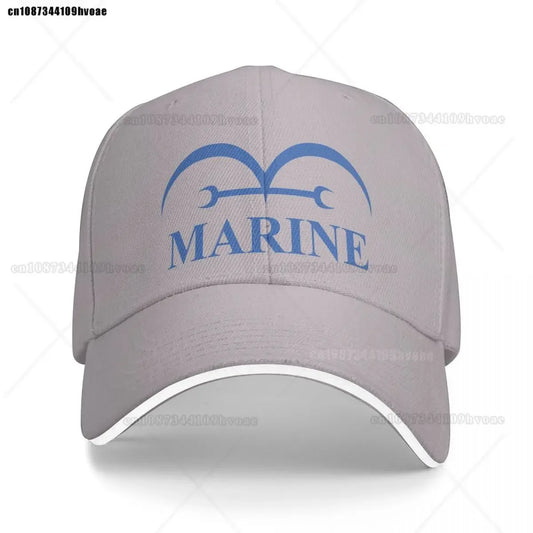 Casquette One Piece Marine - Gris Anthracite (Logo Brodé)