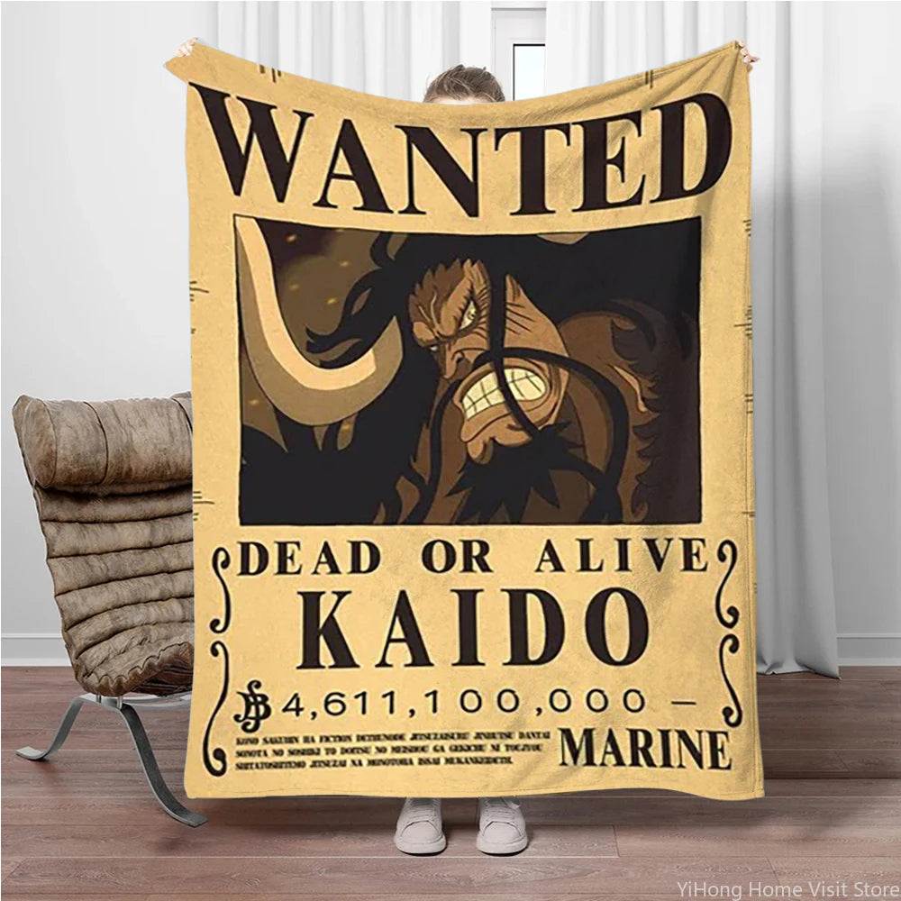 Couverture One Piece Wanted - Kaido aux Cent Bêtes