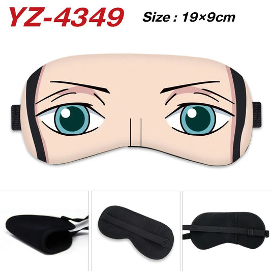 Masque de Sommeil One Piece - Design Yeux de Trafalgar Law