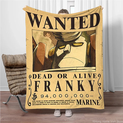 Couverture One Piece Wanted - Franky (Le Shogun / Version 2)