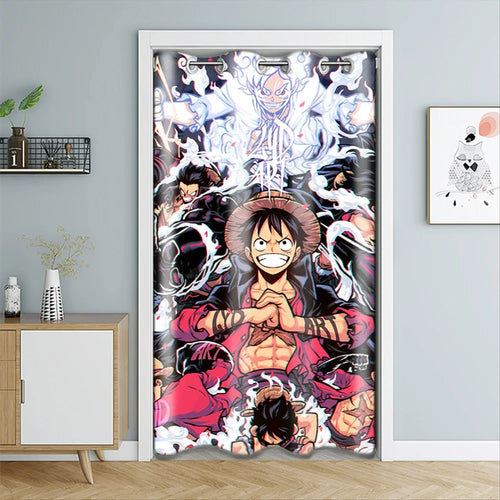 Rideau de Porte One Piece - Monkey D. Luffy Gear 5 (Modèle Exposition)