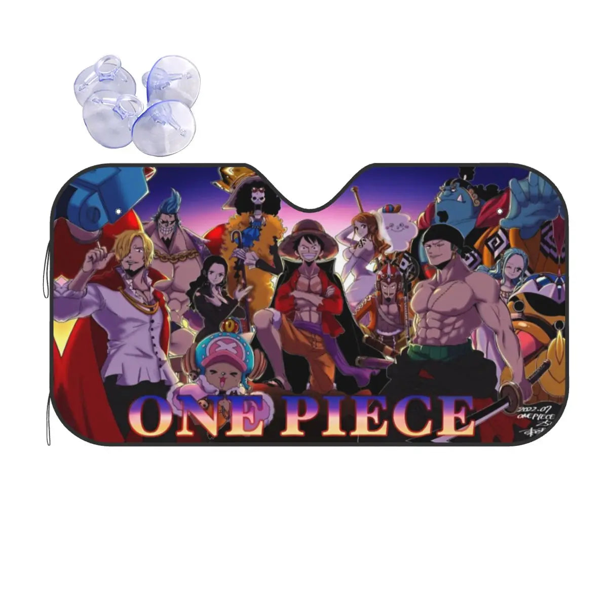 Visera frontal de One Piece - Retratos de la tripulación del Arco de Wano (XXL)