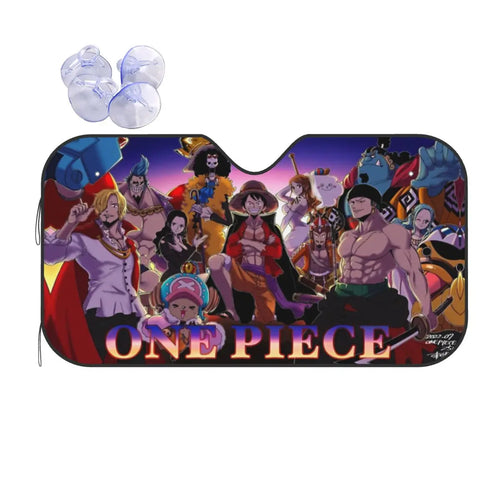Visera frontal de One Piece - Retratos de la tripulación del Arco de Wano (XXL)