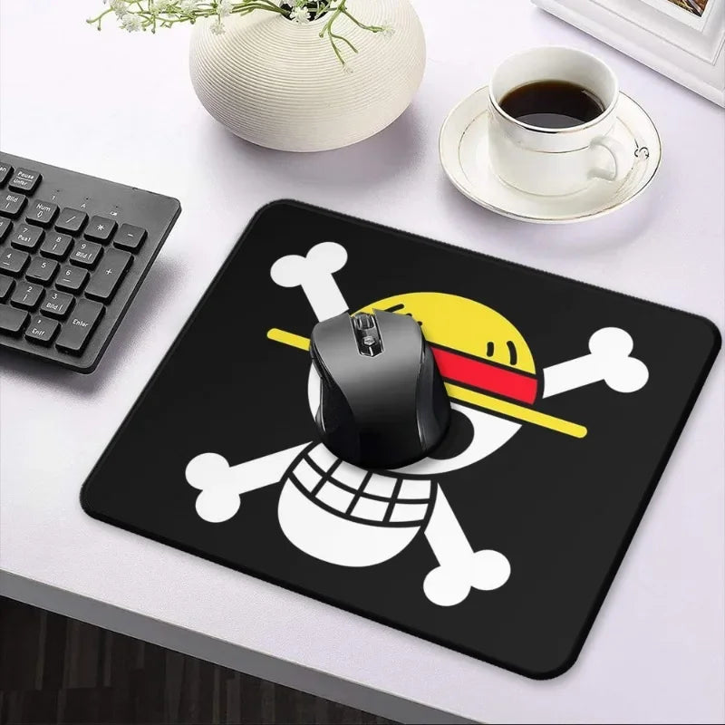 Tappetino per mouse One Piece - Logo Jolly Roger Mugiwara (Classico)