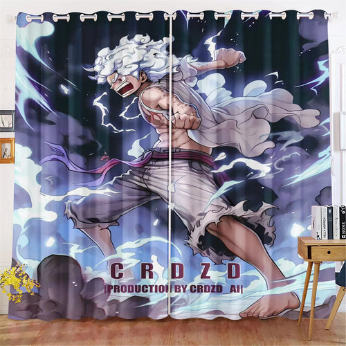 Rideau One Piece - Luffy Gear 5 "Sun God" (Action Pose HD)