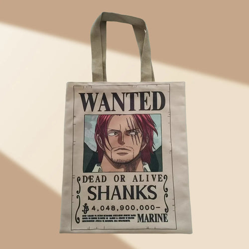 Tote Bag One Piece – Avis de Recherche Shanks le Roux
