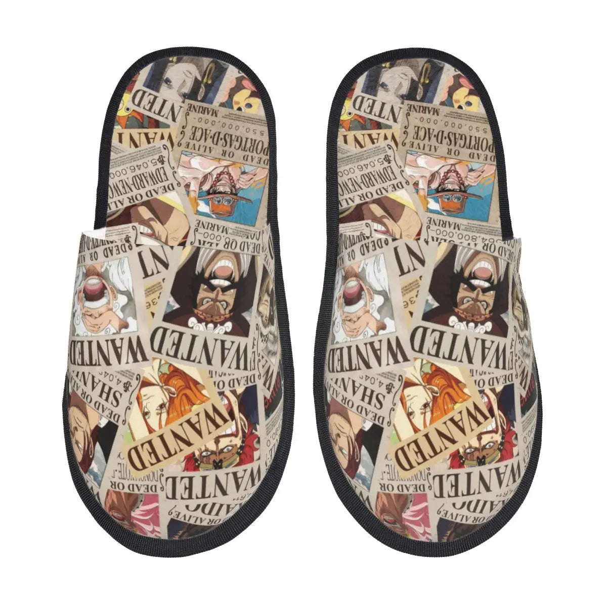 Zapatillas de una pieza - Diseño de póster vintage de "Se busca"