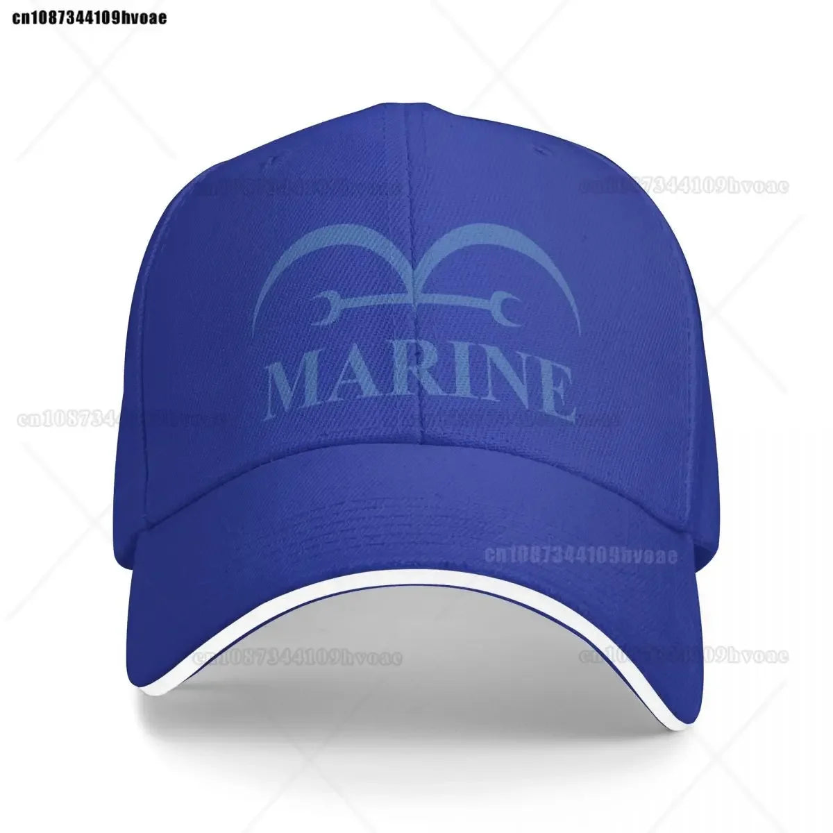 Casquette One Piece Marine - Bleu Royal (Logo Brodé)
