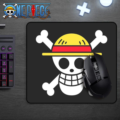 Tappetino per mouse One Piece - Logo Jolly Roger Mugiwara (Classico)