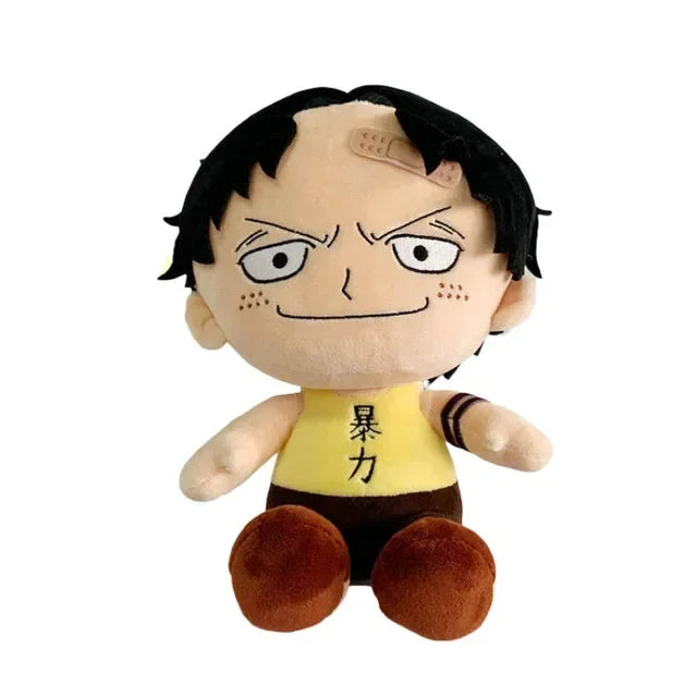 Peluche One Piece - Ace (Modèle Rare en Tissu)