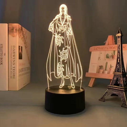 Lampe LED One Piece - Statue Amiral de la Marine (Jaune)