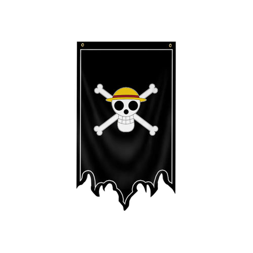 Drapeau One Piece - Jolly Roger Monkey D. Luffy (Classique)
