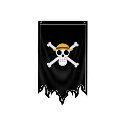 Drapeau One Piece - Jolly Roger Monkey D. Luffy (Classique)