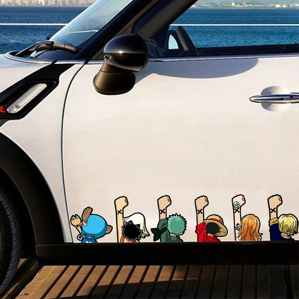 Autocollant One Piece - Main de Sanji avec Cigarette (8x12cm)