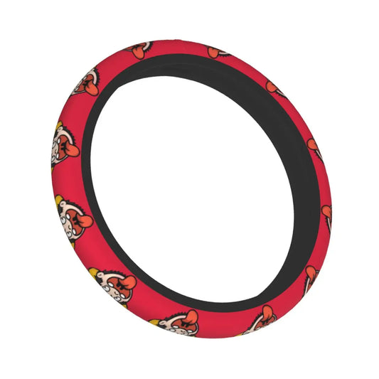 Couvre-Volant Voiture One Piece – Motif Luffy Rouge Intense