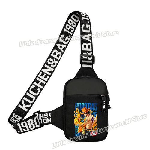 Bolso de hombro One Piece – Ace Flame Attack