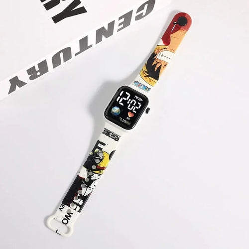 One Piece Watch - Design del personaggio del manga nero