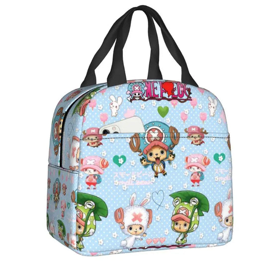 Sac isotherme One Piece – Tony Tony Chopper Bleu Pastel