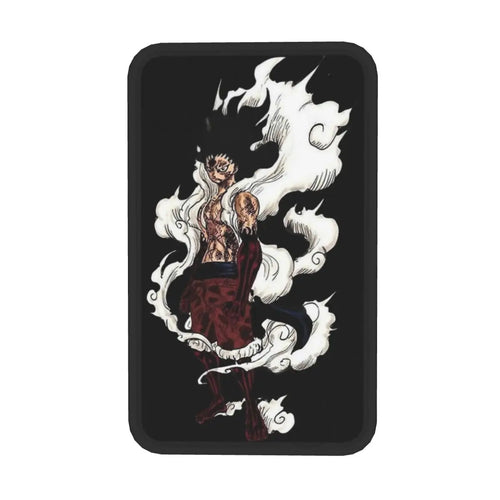 Funda para reposabrazos de One Piece: Silueta de Luffy bajo la luna