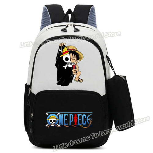 Sac à Dos One Piece – Monkey D. Luffy Silhouette Pirate
