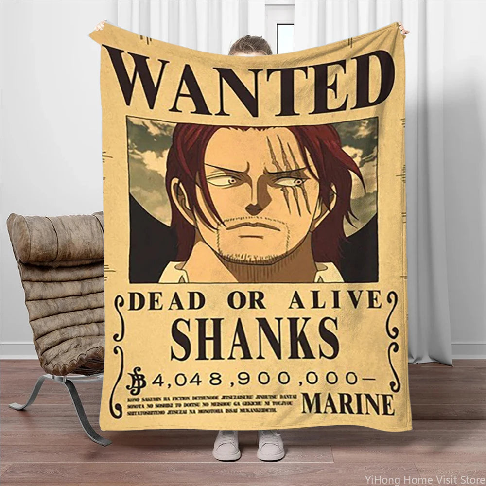 Couverture One Piece Wanted - Shanks le Roux (L'Empereur)