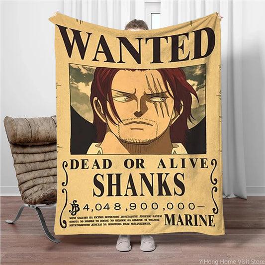 Couverture One Piece Wanted - Shanks le Roux (L'Empereur)