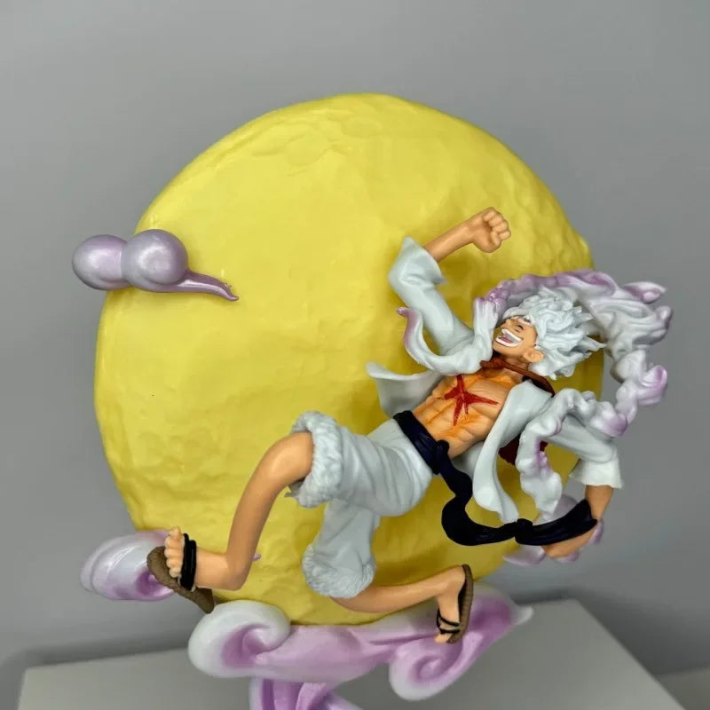 Figurine One Piece - Monkey D. Luffy Gear 5 (Combat Statue)