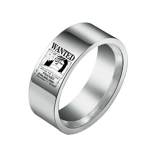 Anello One Piece - Ricercato Franky (Pirata di Ferro)