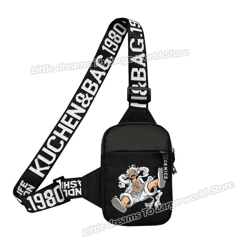 Borsa a tracolla One Piece – Illustrazione classica di Monkey D. Luffy