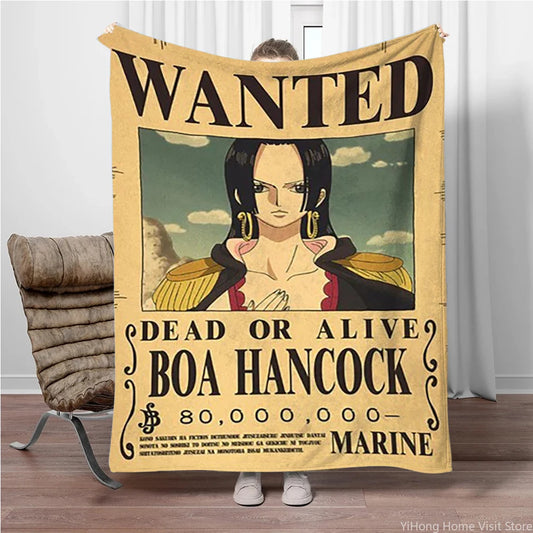 Couverture One Piece Wanted - Boa Hancock (L'Impératrice Pirate)