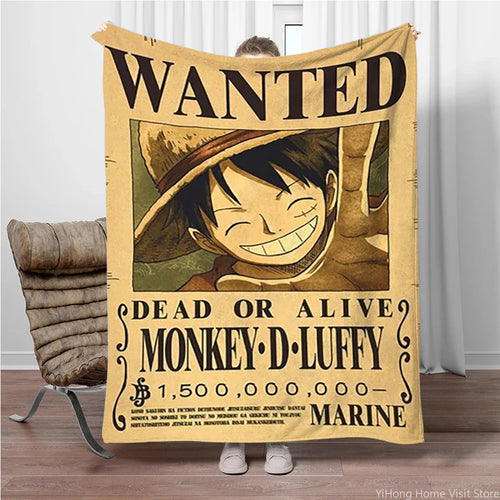 Couverture One Piece Wanted - Monkey D. Luffy (500 Millions Berrys)