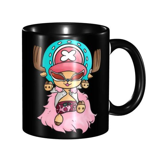 Mug One Piece - Chopper Médecin Fond Rose
