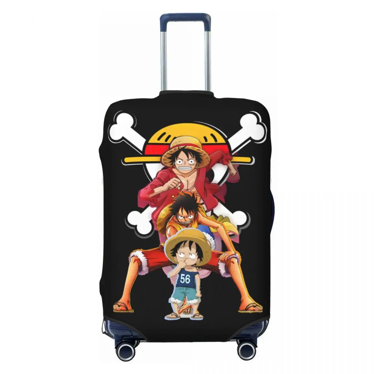 Funda de maleta de One Piece - Trío de Ace, Sabo y Luffy (ASL)