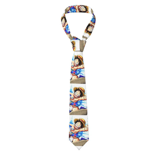 Cravate One Piece – Motif Pirates Multicolore