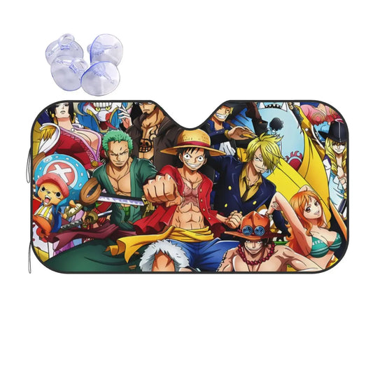 Pare-soleil Voiture One Piece - Portrait Roronoa Zoro (Vitre Latérale)