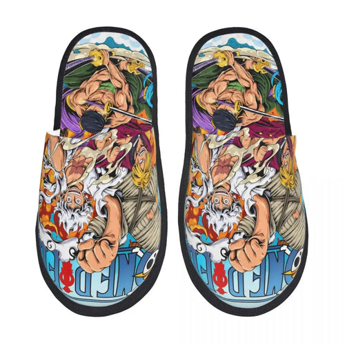 Pantofole One Piece - Design Tony Tony Chopper &amp; Friends