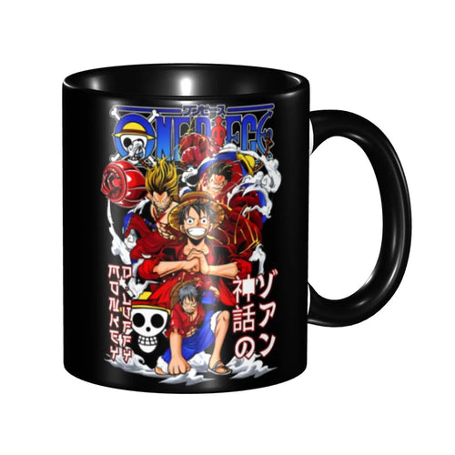 Mug One Piece - Groupe Équipage Style Wano Kuni
