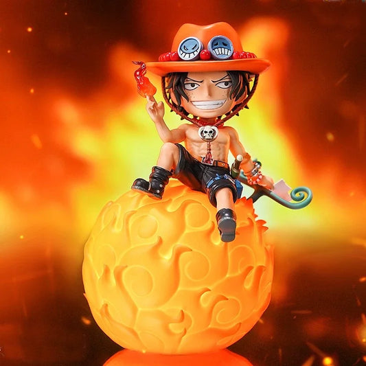 Figurine One Piece - Portgas D. Ace sur Fruit du Démon (Mera Mera)