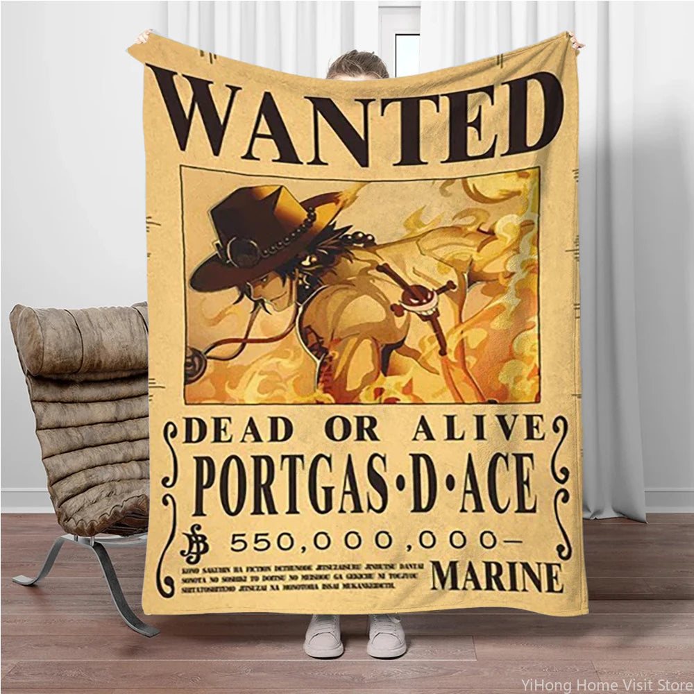 Couverture One Piece Wanted - Portgas D. Ace (Poing de Feu)