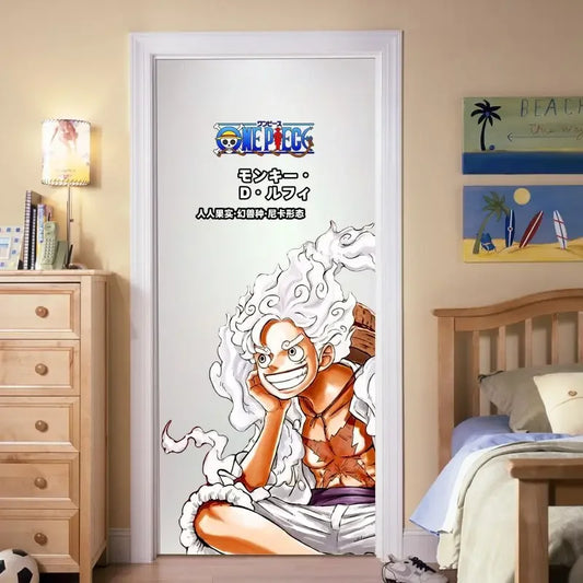 Tapisserie Murale One Piece - Luffy Gear 5 Nika (Design Artistique)