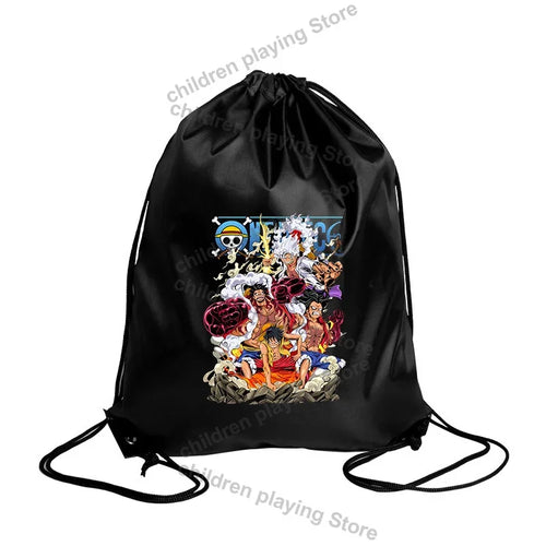 Mochila con cordón de One Piece – Ilustración del manga de One Piece Crew